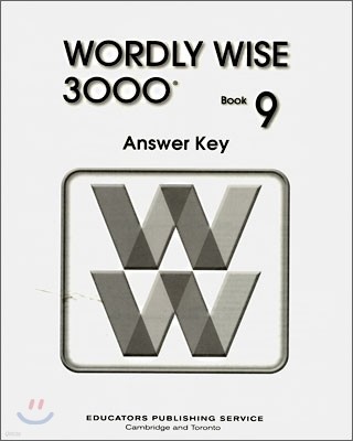 Wordly Wise 3000 : Book 9 Answer Key (2nd Edition)