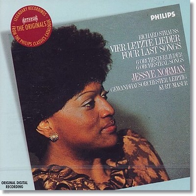 Jessye Norman Ʈ콺: 4  뷡,   (R.strauss : Four Last Songs)