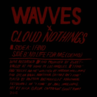 Wavves,Cloud Nothings — Wavves / Cloud Nothings 앨범 커버