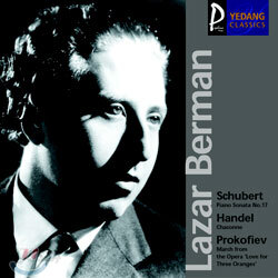 SchubertㆍHandelㆍProkofiev : Lazar Berman