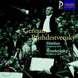 SibeliusTchaikovsky : Symphony No.4 : Gennady Rozhdestvensky