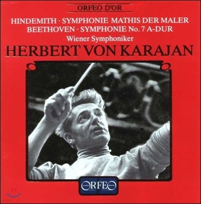 Herbert von Karajan Ʈ: 'ȭ Ƽ' / 亥:  7 (Paul Hindemith: Mathis der Maler / Beethoven: Symphony Op.92) 츣Ʈ  ī,   ɽƮ