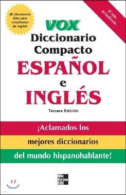 Vox Diccionario Compacto Espanol E Ingles, 3e (Pb)