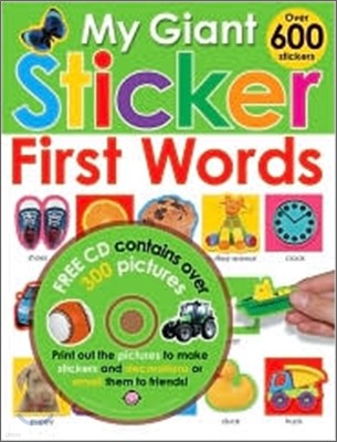 My Giant Sticker First Words