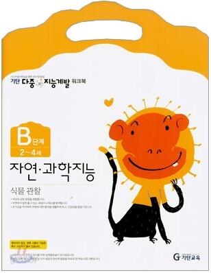 기탄 다중 지능계발 워크북 B단계 (2~4세)