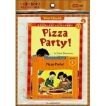 Scholastic Hello Reader Level 1-06 : Pizza Party! (Book+CD+Workbook Set)