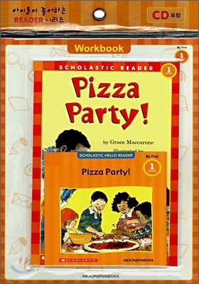 Scholastic Hello Reader Level 1-06 : Pizza Party! (Book+CD+Workbook Set)