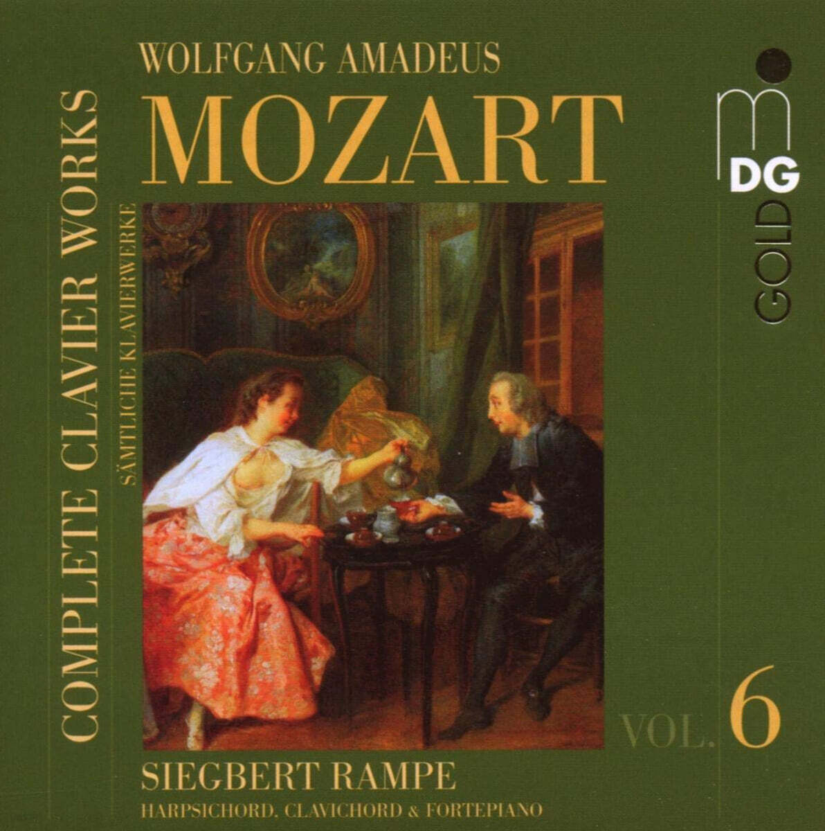 Siegbert Rampe 모차르트: 소나타, 변주곡, 서곡 (Mozart: Sonatas K.13, K.282, K.15, 8 Variations K.613, Overture K.339)