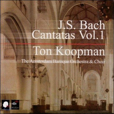 Ton Coopman : ĭŸŸ  1 (Bach: Complete Cantatas Volume 1)  