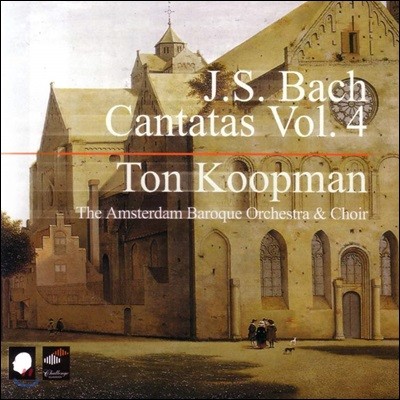 Ton Koopman : ĭŸŸ  4 (Bach: Complete Cantatas Vol. 4)  