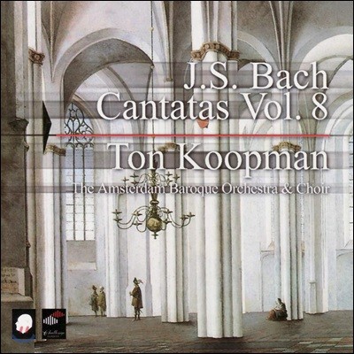 Ton Koopman : ĭŸŸ 8 (Bach: Complete Cantatas Vol. 8)
