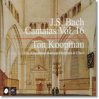 Ton Coopman : ĭŸŸ  16 (Bach: Complete Cantatas Volume 16)