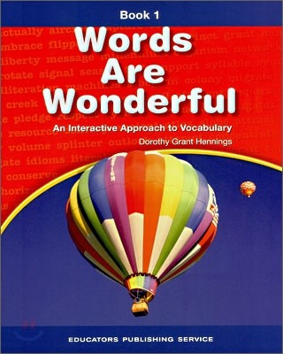 Words Are Wonderful Book 1 : Student's Book