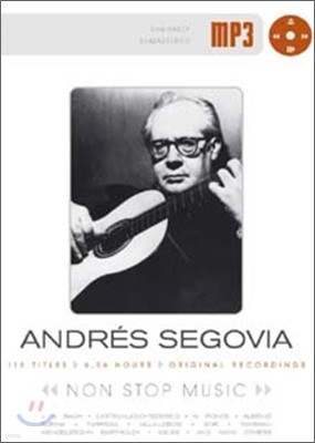 Andres Segovia - Non Stop Music (뷮 MP3 CD)