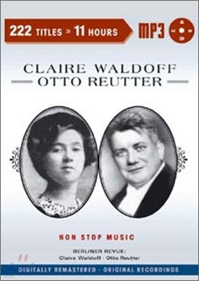 Claire Waldoff & Otto Reutter - Non Stop Music (뷮 MP3 CD)