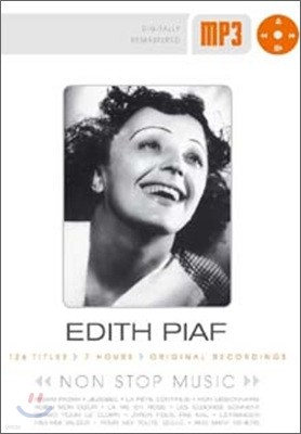Edith Piaf - Non Stop Music (뷮 MP3 CD)
