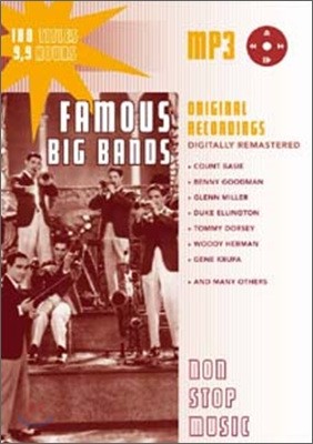 Famous Big Bands : Non Stop Music (뷮 MP3 CD)