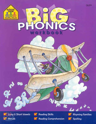 (School Zone!) Big Phonics Workbook (Paperback)