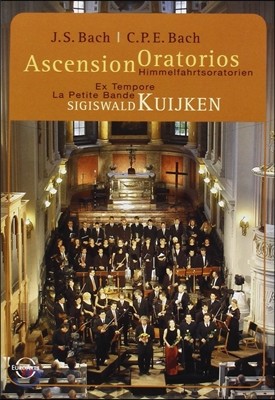 Sigiswald Kuijken / La Petite Bande õ    ۵ (J.S. & C.P.E. Bach: Ascension Oratorios)