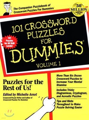 101 Crossword Puzzles For Dummies Volume 1