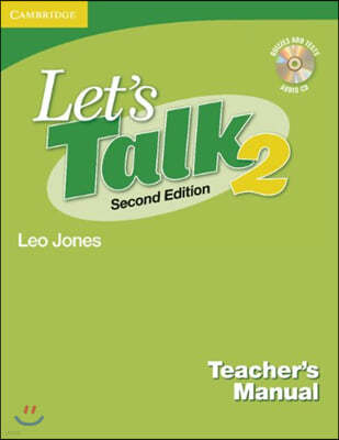Let's Talk Level 2 Teacher's Manual 2 with Audio CD [With CD]