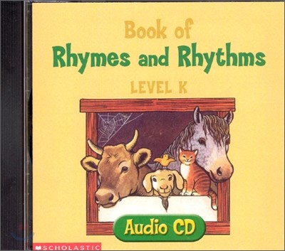 Book of Rhymes and Rhythms Level K : Audio CD