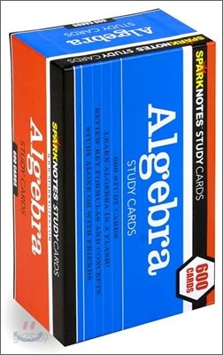 [Spark Notes] Study Cards : Algebra