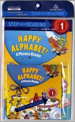 Step Into Reading 1 : Happy Alphabet! A Phonics Rea (Book+CD)