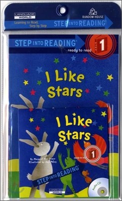 Step Into Reading 1 : I Like Stars (Book+CD)