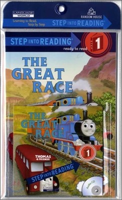 Step Into Reading 1 : The Great Race (Book+CD)