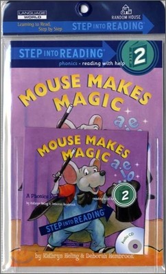 Step Into Reading 2 : Mouse Makes Magic (Book+CD)