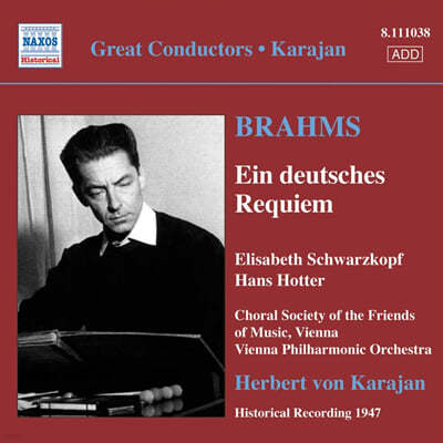 Herbert von Karajan :   - ī (Brahms: Ein Deutsches Requiem op.45) 