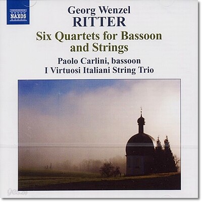 Paolo Carlini 리터: 6개의 바순 사중주 (Georg Wenzel Ritter: Six Quartets for Bassoon and Strings, Op. 1)