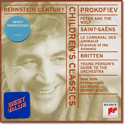 Leonard Bernstein 프로코피에프 / 생상스 / 브리튼: 어린이를 위한 음악 - 레오나르드 번스타인