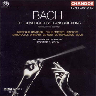 Leonard Slatkin : ڵ  (Bach - The Conductors Transcriptions)
