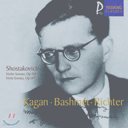 Shostakovich : Violin Sonata, op.134 / Violin Sonata, op.147 : KaganBashmetRichter