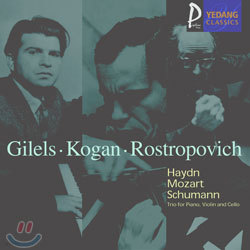 HaydnMozartSchumann : GilelsKoganRostropovich