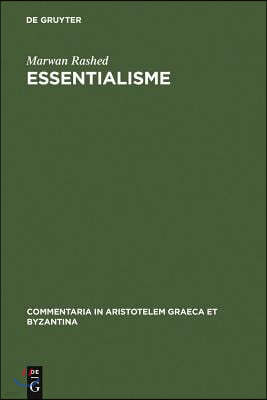 Essentialisme: Alexandre d'Aphrodise Entre Logique, Physique Et Cosmologie