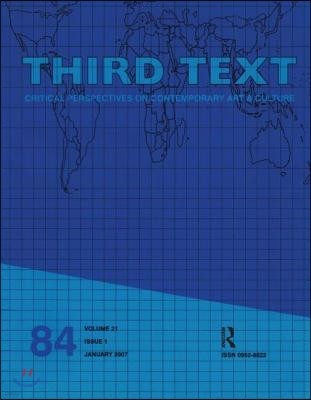 Third Text: Critical Perspectives on Contemporary Art & Culture