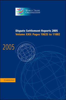 Dispute Settlement Reports 2005