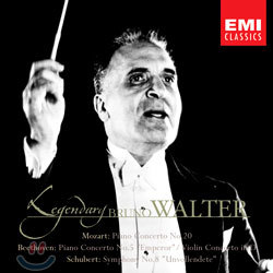 Legendary Bruno Walter - MozartBeethven Piano Concertos / Schubert:Symphony No.8 Unvollendete