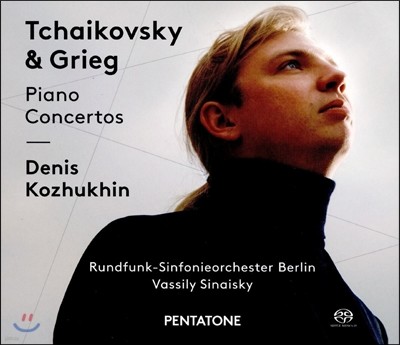 Denis Kozhukhin Ű / ׸: ǾƳ ְ (Tchaikovsky / Grieg: Piano Concertos) Ͻ Ų, ٽǸ ó̽Ű