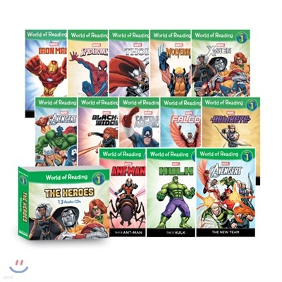 World of Reading Level 1: The Heroes 13 SET
