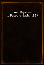 From Bapaume to Passchendaele, 1917
