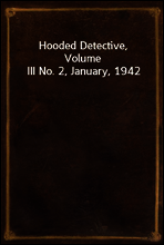 Hooded Detective, Volume III No. 2, January, 1942