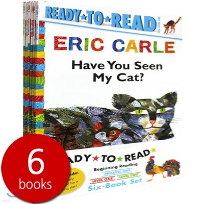 Eric Carle Ready-To-Read Value Pack: Have You Seen My Cat?; Walter the Baker; The Greedy Python; Rooster Is Off to See the World; Pancakes, Pancakes!;