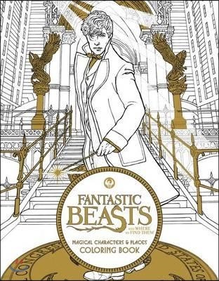 Fantastic Beasts and Where to Find Them: Magical Characters and Places Coloring Book (̱)