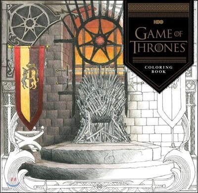 Hbo's Game of Thrones Coloring Book: (game of Thrones Accessories, Game of Thrones Party Gifts, Got Gifts for Women and Men)