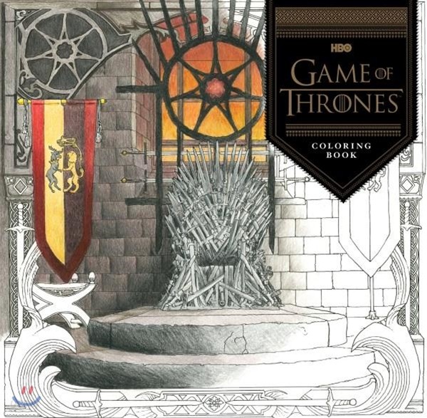 Hbo's Game of Thrones Coloring Book: (game of Thrones Accessories, Game of Thrones Party Gifts, Got Gifts for Women and Men)
