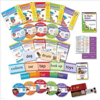 Your Baby Can Learn! English Special Edition Deluxe Kit (ڵ1)(ѱ۹ڸ)(3̻     н &  α׷ 10 DVD Ʈ)